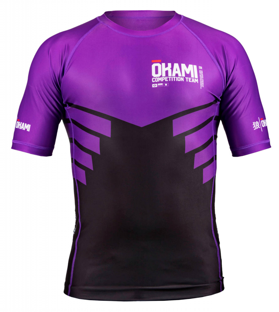 OKAMI Rashguard Competition Team Purple